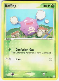 Koffing 72/113 Delta Species Pokemon - Image 1