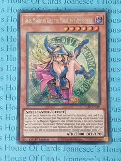 ALIN-EN004 Dark Magician Girl the Magician's Apprentice Yu-Gi-Oh Card 1st New - Image 1