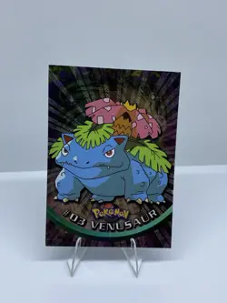 Pokemon 2000 Topps Chrome #3 Venusaur - Image 1