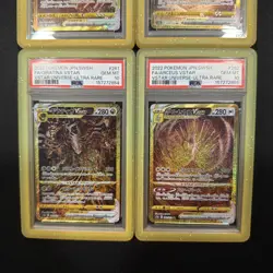 PSA 10 Sequential Set Giratina Dialga Palkia + Arceus Pokemon VSTAR Universe - Image 3