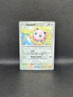 Jigglypuff 039/165 Reverse Holo 151 Pokemon TCG English, Near Mint - Image 1