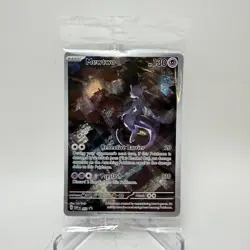 Mewtwo SVP 052 Pokemon TCG Scarlet & Violet 151 Black Star Promo Sealed - Image 1