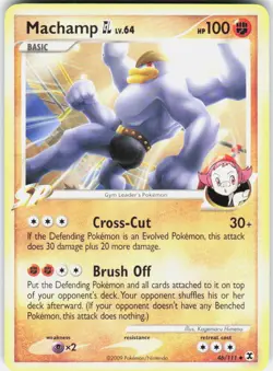 Machamp GL 46/111 Uncommon Rising Rivals Pokemon Near Mint - Image 1