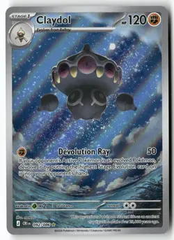 CLAYDOL 092/086 HOLO ILLUSTRATION RARE CHAOS RISING POKEMON HOLO NEAR MINT - Image 1