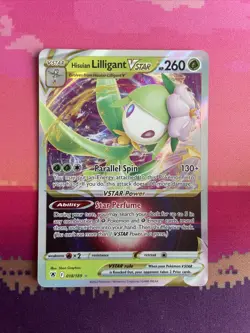 Pokemon Card Lilligant VSTAR 018/189 Ultra Rare Astral Radiance Near Mint - Image 1
