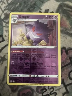 Gengar 066/196 Holo Rare Lost Origin Pokemon Reverse Holo - Image 1