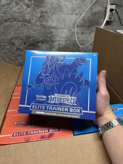 Pokemon Sword & Shield Battle Styles ETB Blue Sealed - Image 1