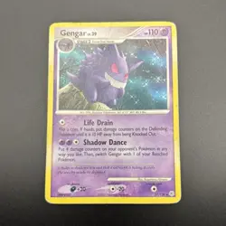 Pokemon Gengar Diamond and Pearl 110HP 27/130 English 2007 - Image 1