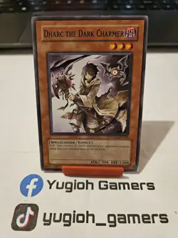 Yu-Gi-Oh Dharc The Dark Charmer TDGS Unlimited Common Light Played - Image 1