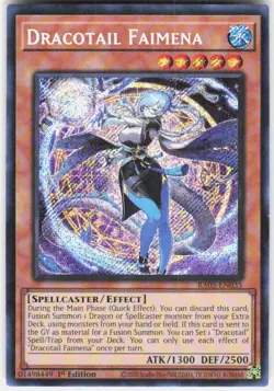 Dracotail Faimena Ultra Rare RA05-EN035 Yugioh - Image 1