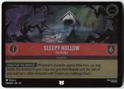 Sleepy Hollow The Bridge Foil 136/204 Whispers in the Well Disney Lorcana - Image 1