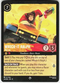 Wreck It Ralph Big Lug 24/204 Reign of Jafar Disney Lorcana - Image 1