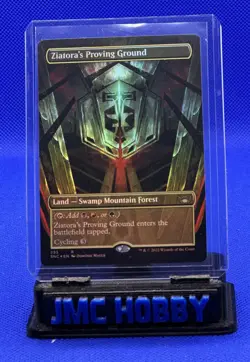 Magic The Gathering New Capenna Ziatora's Proving Ground Borderless FOIL #295 - Image 1