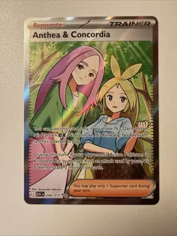 Anthea and Concordia 254/217 Ascended Heroes Pokemon TCG Full Art Trainer - Image 1