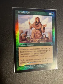 *foil* Druid's Call - Odyssey MP MTG - Image 1
