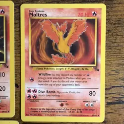 Lot of (9)Pokemon 1st Edition Cards One Holo - Image 4