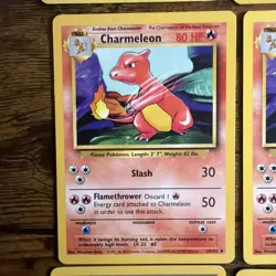 Lot of (9)Pokemon 1st Edition Cards One Holo - Image 5
