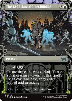 The Last Ronin's Technique (Showcase) - 223 / English / Near Mint MTG - Image 1
