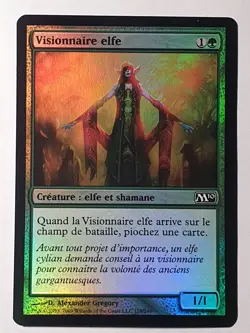 Visionnaire elfe Foil Elvish Visionary MTG Magic VF EX - Image 1