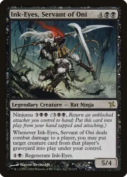 Ink-Eyes, Servant of Oni - 71 / English / Moderately Played MTG - Image 1