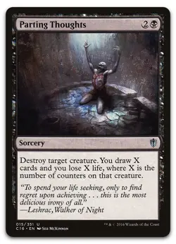 Parting Thoughts #15 (NM) Commander 2016 C16 Magic MTG - Image 1