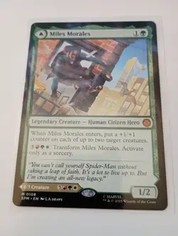 Miles Morales / Ultimate Spider-Man 0108 MTG Magic Marvel's Spider-Man - Image 1