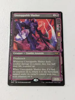 MTG Unstoppable Slasher - Showcase - Duskmourn NM - Image 1