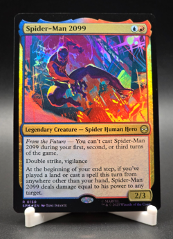 Spider-Man 2099 Magic The Gathering Spider-Man Rare Foil #150 NM+ - Image 1