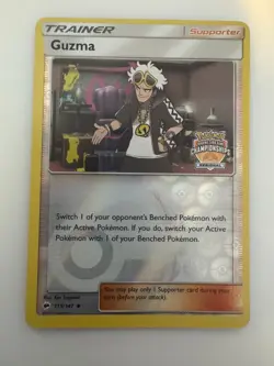 Guzma 115/147 - Regional Championships Promo - Pokemon TCG - Image 1