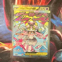 Pokemon Ascended heros Mega Diancie EX 267/217 Secret Rare Full Art Holo EN - Image 1
