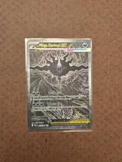 Mega Darkrai EX 116/084 Pokemon TCG Me05: Pitch Black Special Illustration Rare - Image 1