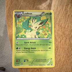 The Pokemon Company Pokemon TCG Leafeon BW87 Promo Holo English 2013 90 HP - Image 1