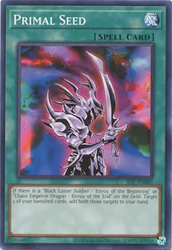 1x Primal Seed - Unlimited NM Eng YuGiOh - IOC 25th - Image 1