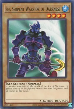 1x Sea Serpent Warrior of Darkness - Unlimited NM Eng YuGiOh - IOC 25th - Image 1