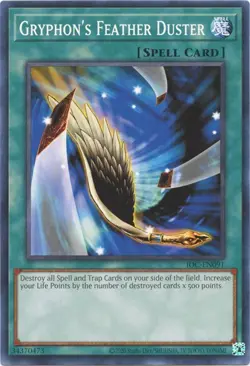 1x Gryphon's Feather Duster - Unlimited NM Eng YuGiOh - IOC 25th - Image 1
