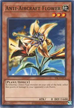 1x Anti-Aircraft Flower - Unlimited NM Eng YuGiOh - IOC 25th - Image 1