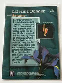 Avengelyne Extreme Danger 68 Wildstorm / Maximum Press 1996 Mint 9.0 + Series 1 - Image 3