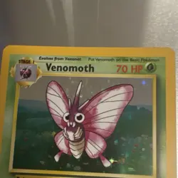 WoTC Pokemon TCG Jungle Venomoth 13/64 Holo Rare 70HP English 1999 Unlimited - Image 4