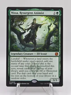 MTG Nissa, Resurgent Animist - March Of The Machine: The Aftermath - Image 1