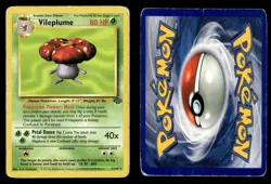 Vileplume 31/64 Unlimited Rare Jungle Pokemon Card - 1 - Image 1