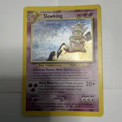 Slowking 14/111 Unlimited Holo Neo Genesis Pokemon Card - Image 1