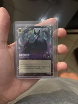 Lorcana Maleficent Exultant Spellcaster 4/DIS EN 13 Promo Card - Image 1