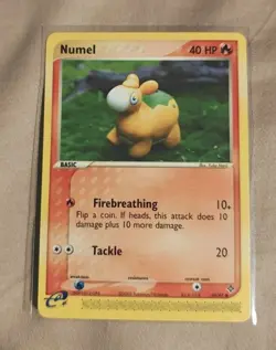 Pokemon TCG Numel 69/97 Dragon Regular NM Card - Image 1