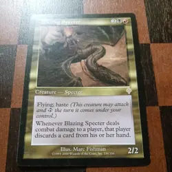 Mtg Blazing Specter LP Invasion Pre Modern Magic Card Rare - Image 2