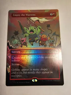 Empty the Warrens Foil R Secret Lair Drop Series 2412 NM - Image 1
