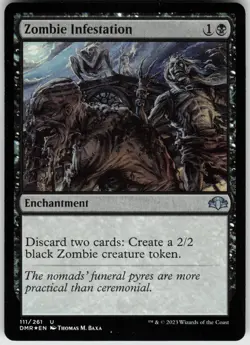 Foil Zombie Infestation 111 Dominaria Remastered U - Image 1