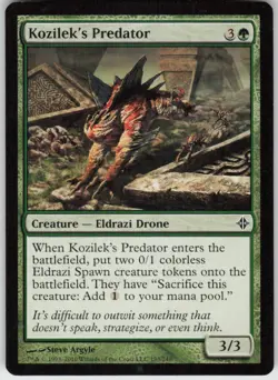 MP-02 Played Kozilek's Predator 193 ROE Rise of the Eldrazi C - Image 1