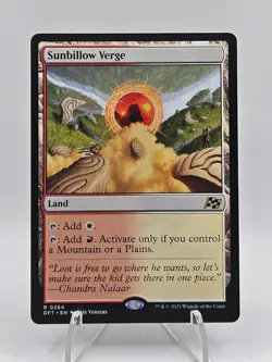 Sunbillow Verge Aetherdrift (DFT) - 264 - Regular MtG - Image 1