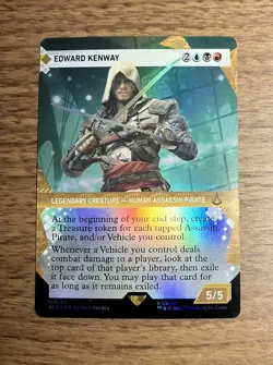 Edward Kenway - #143 Foil (Showcase) Assassin's Creed - Mtg - Image 1