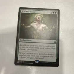 Wizards of the Coast MTG Greater Good 201/254 Rare Foil English Battlebond 2018 - Image 1